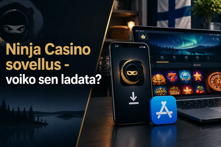 Ninja Casino sovellus - voiko sen ladata?