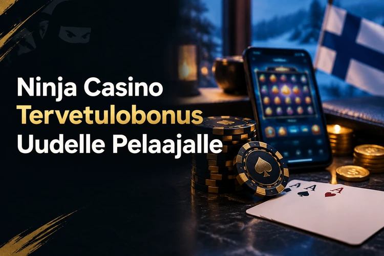 Ninja Casino Tervetulobonus Uudelle Pelaajalle