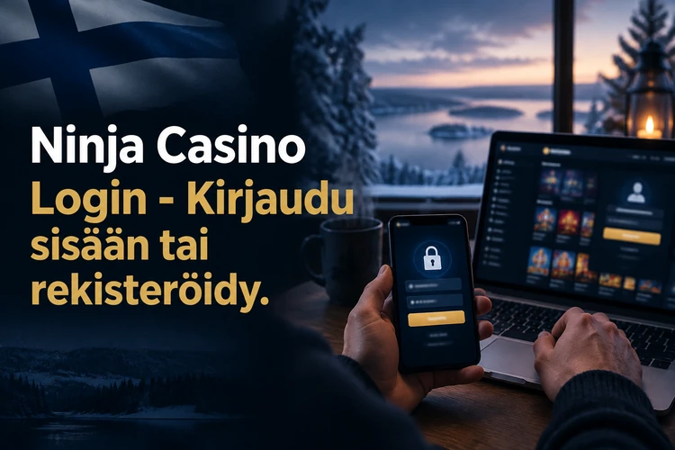 Ninja Casino Login - Kirjaudu sisään tai rekisteröidy