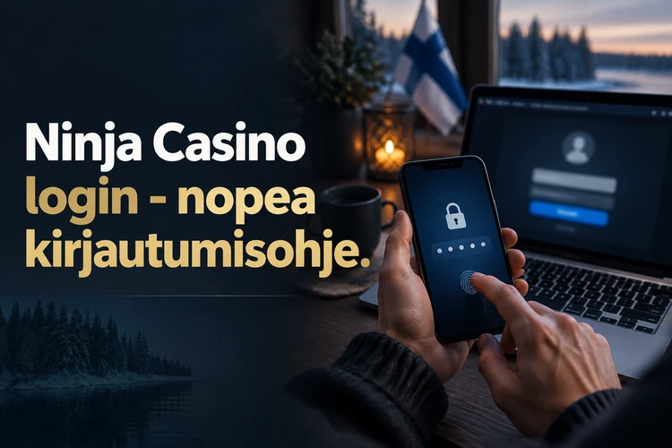 Ninja Casino login - nopea kirjautumisohje