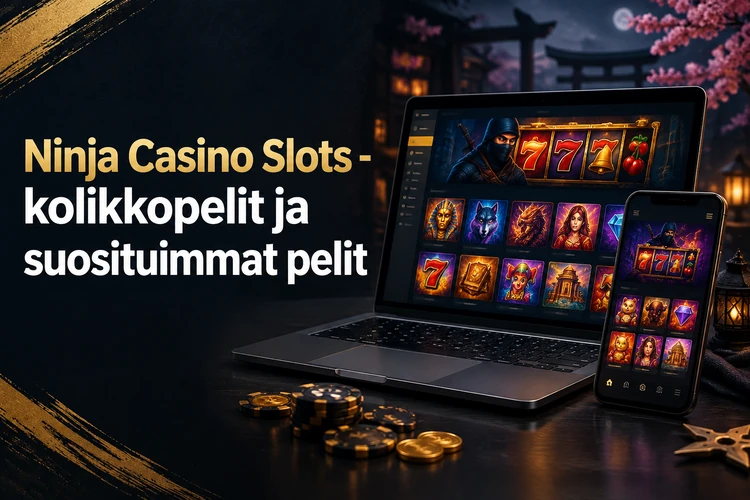 Ninja Casino Slots - kolikkopelit ja suosituimmat pelit