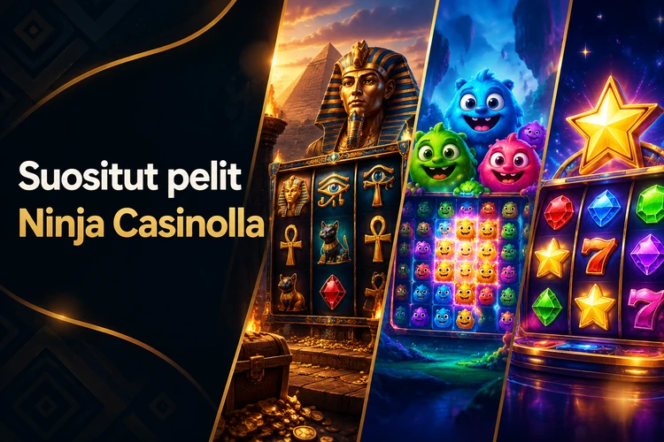 Suositut pelit Ninja Casinolla